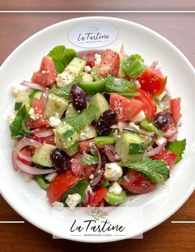 Greek Salad - La Tartine West Chester